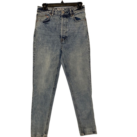 We the Free woman's blue acid wash jeans size 27 - Picture 1 of 7